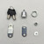 5 Packs Puyueo Tubular Cam Lock Keyed Alike Cabinet Lock Removable Key RV Compartment Lock with Offset Cam (5/8 Inch)