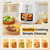 Vailnd 125PCS 9inch Square Air Fryer Disposable Liners for 10-12 QT