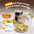 Vailnd 125PCS 9inch Square Air Fryer Disposable Liners for 10-12 QT