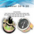 Massey Ferguson Tractor Replacement Gauge Kit + Tachometer Anti Clockwise | Oil Pressure | Fuel | Water Temperature | and Ammeter Fits in 35, 133, 135, 140