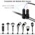 iCreating 20Pack Low Voltage Wire Connector AC 15V, Landscape Lighting Connectors Waterproof for 12/2 14/2 Gauge Low Voltage Landscape Wire Connectors for Path Lights Spotlights In-Ground Lights