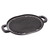 Nuwave Cast Iron Grill Pan, 12.4" x 10.2", Pre-Seasoned, Induction-Ready