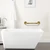 Zepolu Brushed Gold Grab Bar 20 Inch, Safety Shower Handrail for Senior