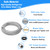 Refrigerator Water Line - 25FT,Foodgrade PEX Inner Hose for Fridge IceMaker