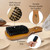 Titan Club Wave Brush for Men - 100% Natural Boar Bristles, Durable Wooden Handle, Smoothing Brush for All Hair Types, Restores Shine and Waves