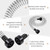 Pelopy 2 Pcs Zipline Spring Brake, 5.3 ft Stainless Steel for 3/16-3/8 Wire