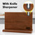 HOSHANHO Magnetic Knife Block 14 x 10", Double Sided Magnetic Knife Holder