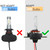 H1 HID Headlight Bulb Holder Retainers Adapter for Ni.ssan Skyline GT-R R32