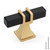 Lepatape 30 Pack Black and Gold Cabinet Knobs Kitchen Cabinet Knobs