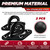 1700LB M10 Stainless Steel Pad Eye Hook+10MM Snap Hook, Hammock Hanging Kit