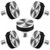MIFLUS WB03X24360 Gas Stove Knob Stainless Steel Compatible for G-E Cooktop Knobs Replaces WB03T10259 AP5980302 PS11700818 EAP11700818 4179424,5 Packs