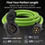 GEARit 7 Way Trailer Plug Extension Cord 1 Ft, 7 Pin Round Wiring Harness