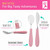 Elk and Friends Kids/Toddler Silverware with Silicone Handles | 6pcs