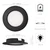 Hoysum 12 Volt LED Lights RV Interior Recessed Lights Under Cabinet Ceiling Lighting Black Finish 3w Pack of 12 (Warm White)