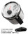 0-90 Ohm Fuel Level Gauge White Marine Boat Fuel Gauge