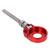 JFG RACING Motorcycle 2pcs 12mm Chain Adjuster Tensioner CNC Universal for CRF50F CRF100F CRF110F XR50R XR100 CRF XR KLX TTR 50-125cc Dirt Pit Bike Mini Bike Replace 95014-10010 Red