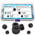 Hmknana 60PCS Black Carbon Steel Pipe Plug Fitting Assortment Kit - 5 Sizes 1/8" 1/4" 3/8" 1/2" 3/4" NPT Male Internal Hex Thread Socket for Sealing Port H-053