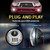 RoadandLord LED Fog Lights for Tacoma 2005-2011/ Tundra 2007-2013/ Solara 2004-2006/ Sequoia 2008-2015, Brighter Fog lights Driving Fog Lamp Fog Light Assembly - DOT Approved Assembly (Chrome)
