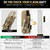 OneTigris MOLLE Flashlight Holster for Duty Belts with D-Ring