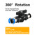 CEKER 1/4 Push Connect Valve Pneumatic Ball Valve 1/4 inch Tube Quick Connect Valve Straight Union Air Flow Control Valve Tube Fittings air compressor valve 3Pack