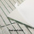Lovdeco Peel and Stick Antique Mirror Strip Tile, 1.2 x 12 Inch Strip Mirror Tiles for Kitchen Backsplash and Bathroom Wall (5 Pieces, 5 SQ.FT.)