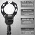Honszex Scooter Lock, Electric Scooter Lock Anti Theft 36.22 inch with Bag