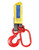 QWORK Lifting Slings Web Sling, 3.3 Ft Heavy Duty Single Leg Wire Rope, 6600lbs Polyester Lifting Sling with G80 Steel Hook, 2 Pack