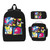 Shadow The Hedgehog Backpack Boys Girls BookBag School Bag Computer Shoulder Bags 3ps Insulated Lunch Bag Pencil Case