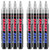 Craiiby Silver Paint Pens Paint Markers - 8 Pack Permanent Quick Dry Waterproof Marker Pens for Rocks Wood Fabric Plastic Canvas Glass Mugs Metal Tire Stone