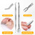 Toenail Clippers for Seniors Thick Ingrown Toenails Large Angled