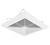 Piumeif 12x12 Bathroom Exhaust Fan Cover with Springs, Replacement Vent Cover for Wall-Mounted Exhaust Fan, Plastic Ventilation Hood and Ceiling Air Diffuser Square (31Wx31L(cm) -white