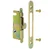 Sliding Glass Door Mortise Lock Replacement, 3-15/16" Screw Hole Spacing Patio Door Latch Replacement, 45 Degree Keyway Hook Lock for Vinyl Aluminum Sliding Doors, Includes Mounting Screws