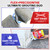 Caulking Glue for Concrete, Concrete Crack Waterproof Repair Sealant, Caulking Glue Weather Resistant Type, Quick-Drying Sealing Adhesive (4pcs)