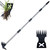 NICOFPHY Weed Puller Tool with Long Handle, Heavy Duty Garden Hoe and Rake