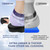 Enlarged19.7in Gel Seat Cushion Pressure Relief Cushion for Long Sitting