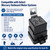Power Trim Tilt Relay AZ973-1C-12DC4 (Pack of 2) - 12V 40A SPDT Relay for Mercury Outboard Motor, Replacement for G8JN-1C6T-F-R-DC12, 882751A1, VF4-35F11-Z07, 4RD 960 388-32, 4RD 960 388-31