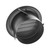 3 Inch Soffit Vent for Exhaust Fan with Built-in Mesh Screen, Black Round Soffit Exhaust Vent Cover ABS Louver Grille Cover, Eve Dryer Vent for Bathroom Office Kitchen (ABS Soffit Vent 3in-black)
