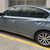 UYITO Window Trim Chrome Delete Blackout Overlay Pre-Cut Genuine Vinyl KK for Infiniti Q50 2014-2023 Glossy Black Pattern
