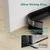 Door Draft Stopper with Brush, 39" Door Sweep for Bottom of Door, 2 Pack