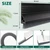 Door Draft Stopper with Brush, 39" Door Sweep for Bottom of Door, 2 Pack