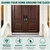Door Draft Stopper with Brush, 39" Door Sweep for Bottom of Door, 2 Pack