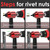 WelderElite Rivet Nut Drill Adaptor Tool Kit Contains 290 Rivet Nuts and 13 mandrels