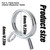 100Pcs 1/4" Irrigation Hose Clamps, Stainless Steel Double Line Hose Tube Spring Clips, Drip Irrigation Kit Connector Leak Clamp