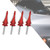 HDBUBALUS Motorcycle Windshield Bolts Fairing Bolts Windscreen Screws Fit for Harley Road Glide 1998-up (#2 Red&White)