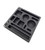 OTOOLWORLD 12 in 1 Graphite Casting Ingot Mold Metal Refining Scrap Bar Rectangle Square Circle Water Droplet