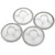 AYLIFU 12 pcs Cocktail smoker filter Cocktail Smoker Screen Stainless Steel Filter Cock-tail Smoked Filter Accessories