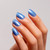 Ozzeal Glitter Gel Polish,Light Blue Iridescent Glitter Gel Nail Polish Sparkle Shimmer Summer Rainbow Soak off LED UV for Art DIY Manicure 15ML