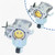 ALRACALL 32-853-67-S Carburetor Kit Replaces for Kohler 32 853 63-S 16-853-19-S 32-853-34-S 32-853-50-S Fits for KT725 KT730 KT735 KT740 KT745 7000 Series Models with Fuel Pump Air Oil Filter