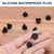uxcell 10pcs Hole Plug 3/8 Inch (9.2mm) Button Plugs Fit for 8mm Hole