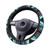 LONSANT Native American Tribal Steering Wheel Cover for Women Men Southwest Pattern Blue Aztec Navajo Design Wheel Protector Case Auto Car Accessories Universal for Most Cars SUV Trucks (15 Inch)